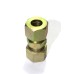 MS Equal Union Couplings Hydraulic Straight Ferrule Fitting